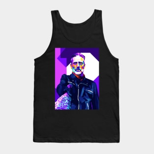 Negan with Lucille WPAP Pop Art illustration Tank Top